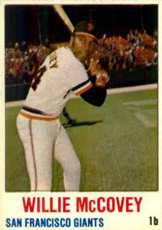 1978 Hostess #73 Willie McCovey Front