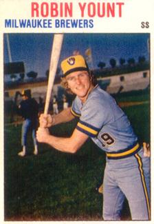 1979 Hostess #55 Robin Yount  Front