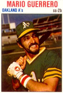 1979 Hostess #78 Mario Guerrero  Front