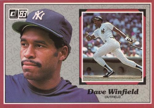 1983 Donruss Action All-Stars #36 Dave Winfield Front