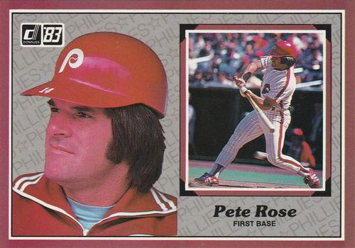 1983 Donruss Action All-Stars #31 Pete Rose Front