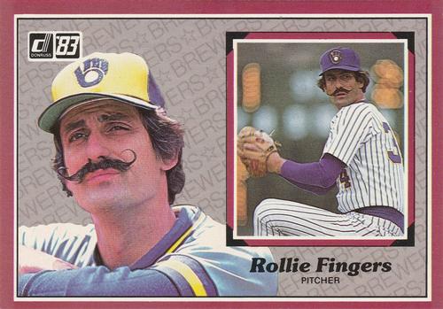 1983 Donruss Action All-Stars #33 Rollie Fingers Front