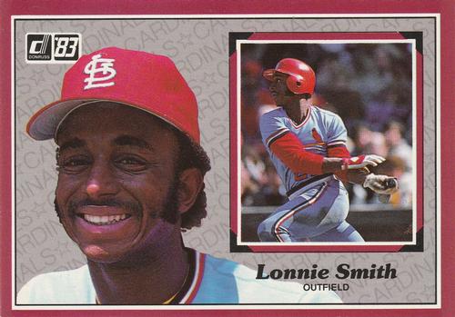 1983 Donruss Action All-Stars #34 Lonnie Smith Front