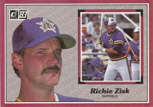 1983 Donruss Action All-Stars #54 Richie Zisk Front
