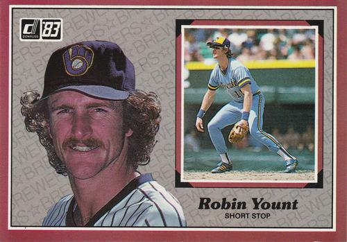 1983 Donruss Action All-Stars #56 Robin Yount Front