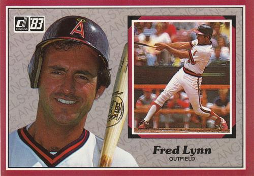1983 Donruss Action All-Stars #59 Fred Lynn Front