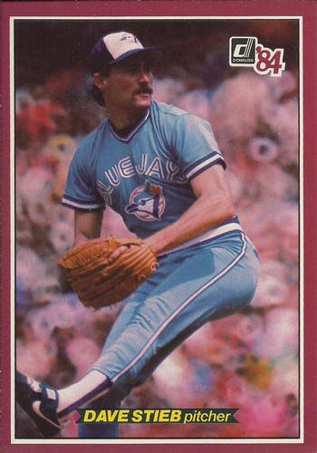1984 Donruss Action All-Stars #19 Dave Stieb Front
