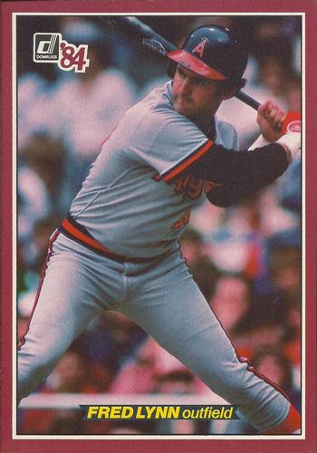 1984 Donruss Action All-Stars #27 Fred Lynn Front