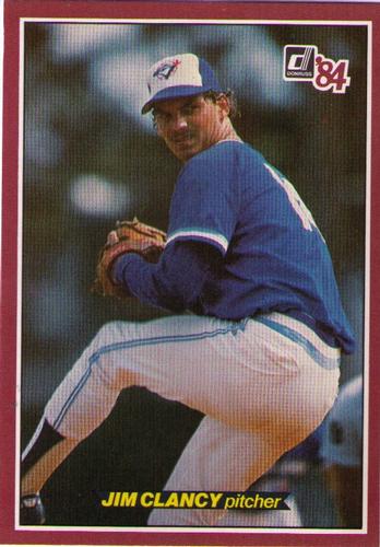 1984 Donruss Action All-Stars #49 Jim Clancy Front