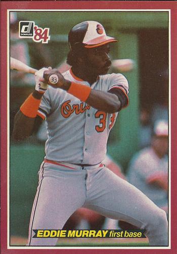 1984 Donruss Action All-Stars #50 Eddie Murray Front