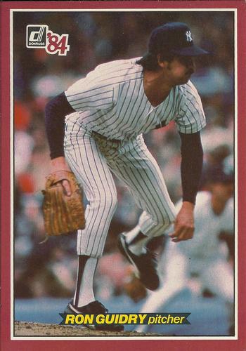 1984 Donruss Action All-Stars #51 Ron Guidry Front