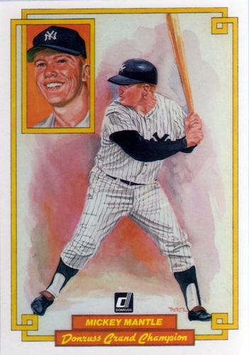 1984 Donruss Champions #50 Mickey Mantle Front