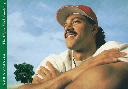 1994 Upper Deck All-Star Jumbos #25 Juan Gonzalez Front