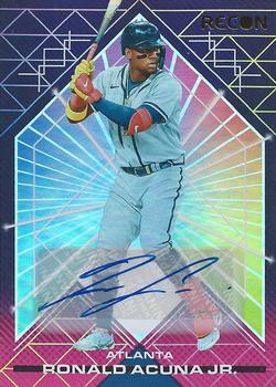 2022 Panini Chronicles - Recon Autographs #18 Ronald Acuna Jr. Front