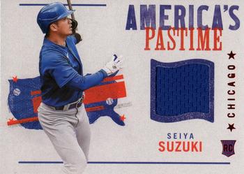 2022 Panini Chronicles - America's Pastime Swatches #APS-SS Seiya Suzuki Front