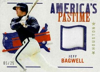 2022 Panini Chronicles - America's Pastime Swatches Holo Gold #APS-JB Jeff Bagwell Front