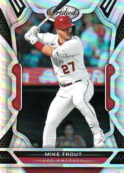 2022 Panini Chronicles - Certified #42 Mike Trout Front