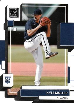 2022 Panini Chronicles - Clearly Donruss #1 Kyle Muller Front