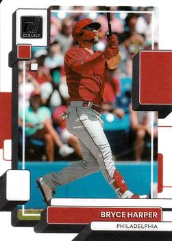2022 Panini Chronicles - Clearly Donruss #39 Bryce Harper Front