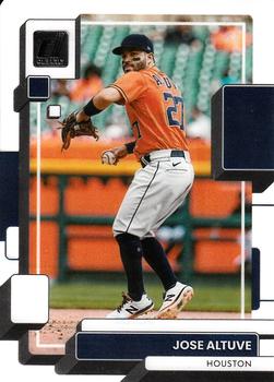 2022 Panini Chronicles - Clearly Donruss #42 Jose Altuve Front