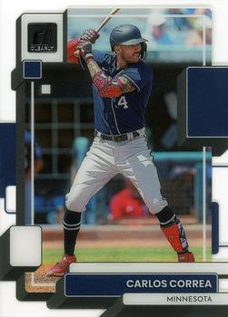 2022 Panini Chronicles - Clearly Donruss #45 Carlos Correa Front