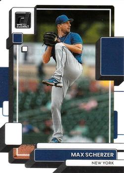 2022 Panini Chronicles - Clearly Donruss #49 Max Scherzer Front