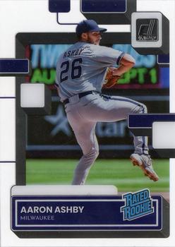2022 Panini Chronicles - Clearly Donruss #62 Aaron Ashby Front
