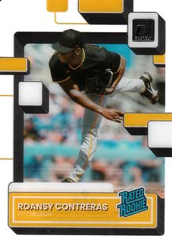 2022 Panini Chronicles - Clearly Donruss #70 Roansy Contreras Front