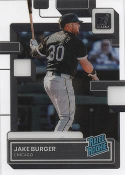2022 Panini Chronicles - Clearly Donruss #71 Jake Burger Front