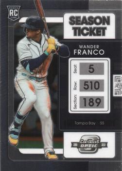 2022 Panini Chronicles - Contenders Optic #1 Wander Franco Front