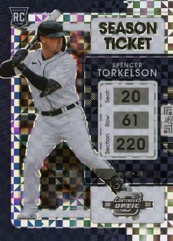 2022 Panini Chronicles - Contenders Optic Building Blocks #22 Spencer Torkelson Front