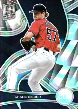 2022 Panini Chronicles - Spectra Holo #84 Shane Bieber Front