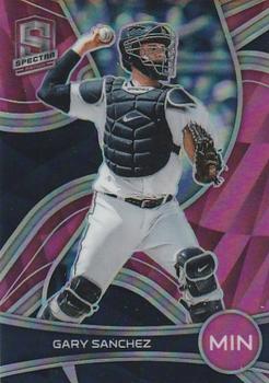 2022 Panini Chronicles - Spectra Neon Pink #35 Gary Sanchez Front