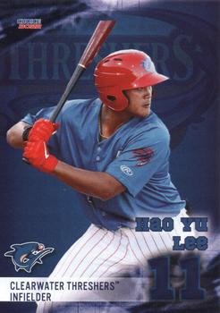 2022 Choice Clearwater Threshers #15 Hao Yu Lee Front