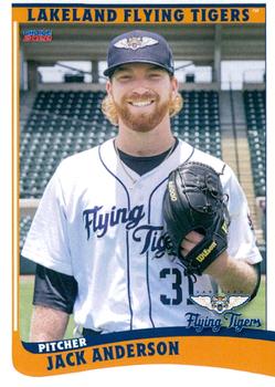 2022 Choice Lakeland Flying Tigers #02 Jack Anderson Front