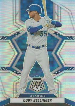 2022 Panini Mosaic - Silver Prizm #56 Cody Bellinger Front