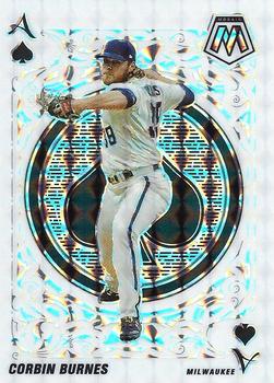 2022 Panini Mosaic - Aces Mosaic #A-11 Corbin Burnes Front