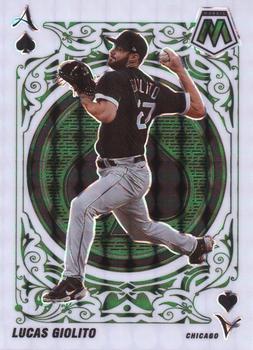 2022 Panini Mosaic - Aces Green Mosaic #A-5 Lucas Giolito Front