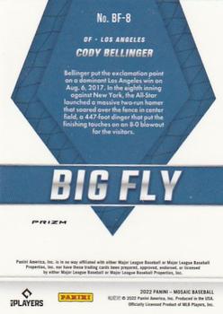 2022 Panini Mosaic - Big Fly Mosaic #BF-8 Cody Bellinger Back
