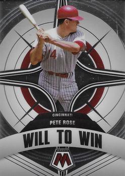 2022 Panini Mosaic - Will to Win #WW-6 Pete Rose Front