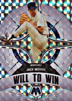 2022 Panini Mosaic - Will to Win Mosaic #WW-9 Jack Morris Front