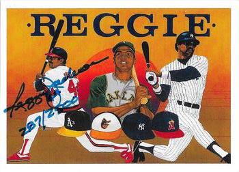 1990 Upper Deck - Baseball Heroes: Reggie Jackson Autograph #9 Reggie Jackson Front