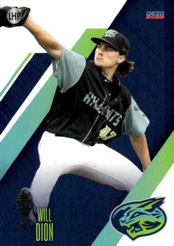 2022 Choice Lynchburg Hillcats #09 Will Dion Front