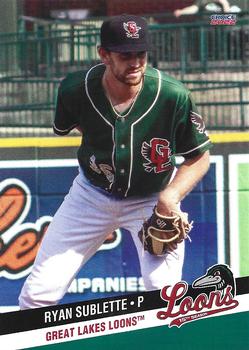 2022 Choice Great Lakes Loons #26 Ryan Sublette Front