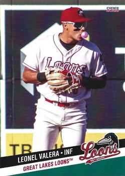 2022 Choice Great Lakes Loons #27 Leonel Valera Front