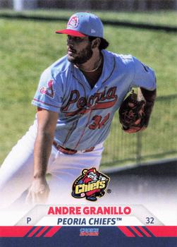 2022 Choice Peoria Chiefs #11 Andre Granillo Front