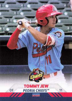 2022 Choice Peoria Chiefs #14 Tommy Jew Front