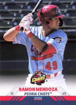 2022 Choice Peoria Chiefs #21 Ramon Mendoza Front