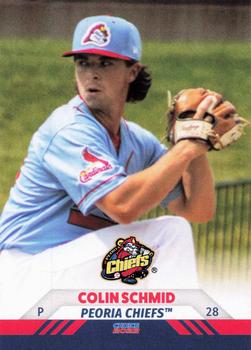 2022 Choice Peoria Chiefs #29 Colin Schmid Front