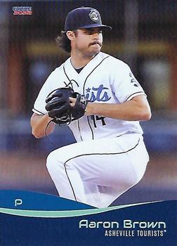 2022 Choice Asheville Tourists #06 Aaron Brown Front